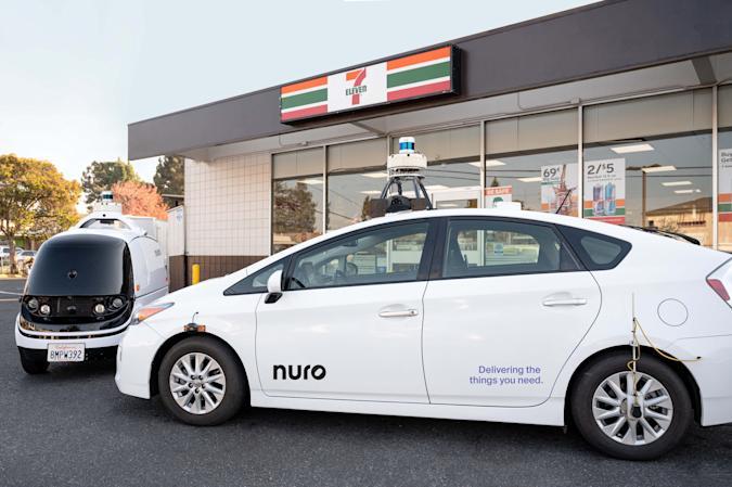 7-Eleven and Nuro begin autonomous vehicle deliveries in California0